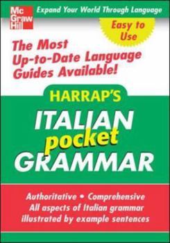 Paperback Harrap's Italian Pocket Grammar Book