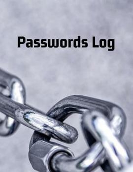 Paperback Passwords Log: My Passwords Log Book