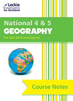 Paperback National 4/5 Geography Course Notes for New 2019 Exams Book