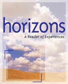Paperback Horizons: A Reader of Experiences Book