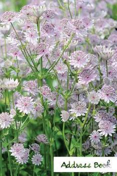 Address Book : (Flower Edition Vol. 132) Glossy and Soft Cover, Large Print, Font, 6 X 9 for Contacts, Addresses, Phone Numbers, Emails, Birthday and More