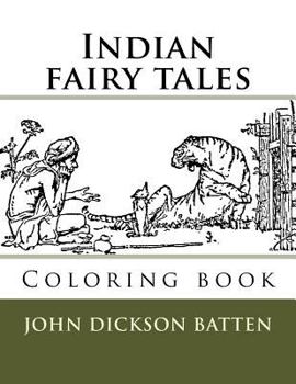 Paperback Indian fairy tales: Coloring book