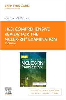 Misc. Hesi Comprehensive Review for the Nclex-RN Examination - Elsevier eBook on Vitalsource (Retail Access Card): Hesi Comprehensive Review for the Nclex-R Book