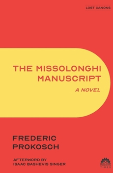 Paperback The Missolonghi Manuscript Book