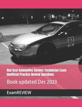 Paperback Red Seal Automotive Service Technician Exam Unofficial Practice Review Questions Book