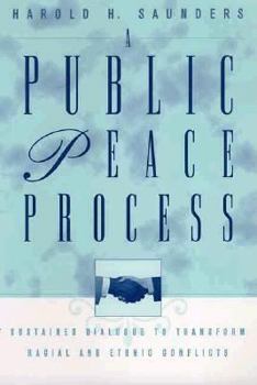 Hardcover A Public Peace Process: Sustained Dialogue to Transform Racial and Ethnic Conflicts Book