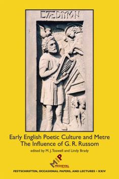 Hardcover Early English Poetic Culture and Meter: The Influence of G. R. Russom Book