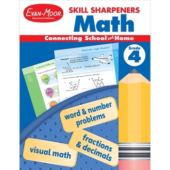 Paperback Skill Sharpeners: Math, Grade 4 Book