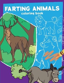 Paperback Farting Animals Coloring Book