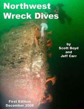 Paperback Northwest Wreck Dives Book