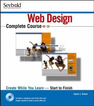 Paperback Web Design Complete Course [With CDROM] Book