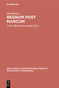 Hardcover Regnum Post Marcum [Greek, Ancient (To 1453)] Book