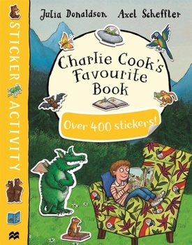 Paperback Charlie Cook's Favourite Book Sticker Book