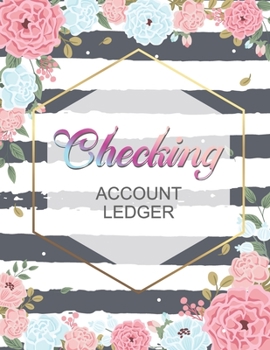 Paperback Checking Account Ledger: The Easiest Way to Manage Income and Expenditure Accounting Bookkeeping Ledger Cash Book, 6 Column Payment Record, Man Book