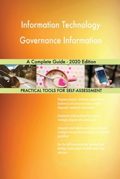 Paperback Information Technology Governance Information A Complete Guide - 2020 Edition Book