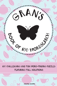 Paperback Gran's Book Of Wordsearch Book