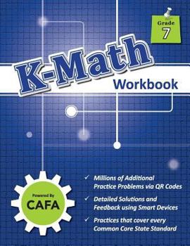 Paperback K-Math Workbook Grade 7 Book