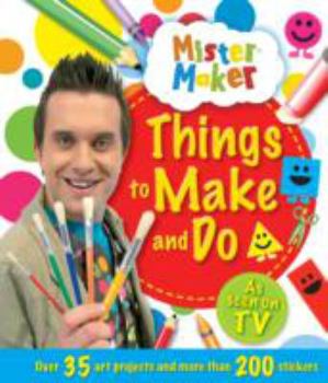 Spiral-bound Mister Maker Book
