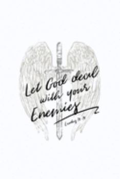 Let God Deal With Your Enemies Exodus 14:14: Blank Lined Journal Notebook, 200 Pages, Soft Matte Cover, 6 x 9