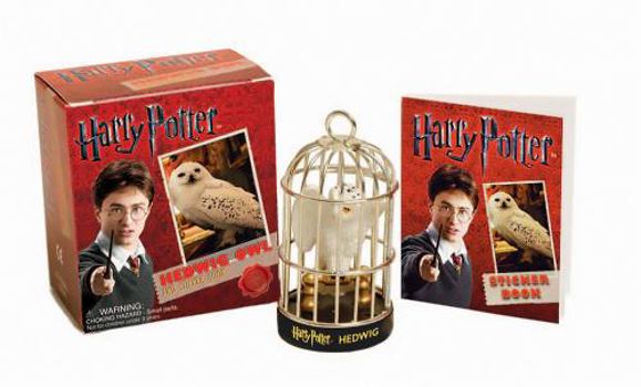 Paperback Harry Potter Hedwig Owl and Sticker Kit [With Sticker(s)] Book