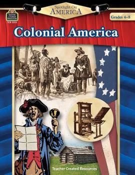 Paperback Spotlight on America: Colonial America Book
