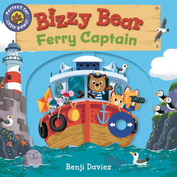 Board book Bizzy Bear: Ferry Captain: (Interactive Board Book about Boats on the Ocean for Toddlers - With Sturdy Tabs and Slides to Push and Pull) Book