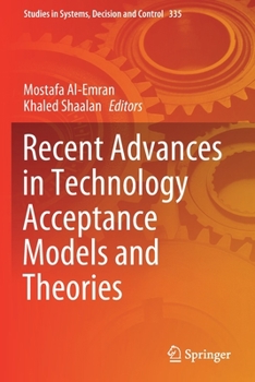 Paperback Recent Advances in Technology Acceptance Models and Theories Book