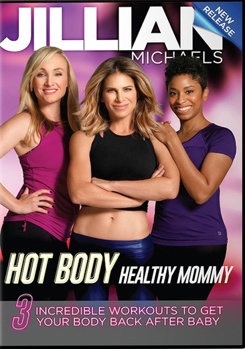 DVD Jillian Michaels: Hot Body Healthy Mommy Book