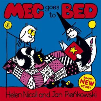 Paperback Meg and Mog Meg Goes to Bed Book