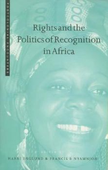Paperback Rights and the Politics of Recognition in Africa Book