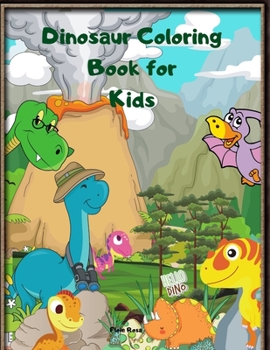 Dinosaur Coloring Book for Kids