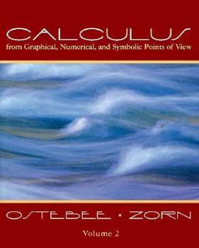 Paperback Calc from Graph, Num, & Sym Points View: Volume II Book