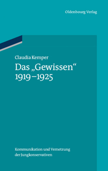 Hardcover Das "Gewissen" 1919-1925 [German] Book