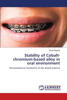 Stability of Cobalt-chromium-based alloy in oral environment