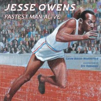 Hardcover Jesse Owens: Fastest Man Alive Book