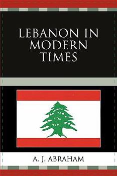 Paperback Lebanon in Modern Times Book