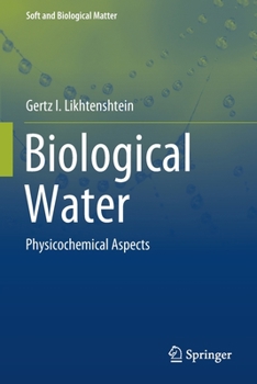 Paperback Biological Water: Physicochemical Aspects Book