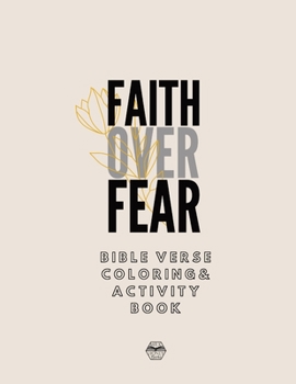 Paperback Faith over Fear Coloring and Activity Book