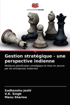 Paperback Gestion stratégique - une perspective indienne [French] Book