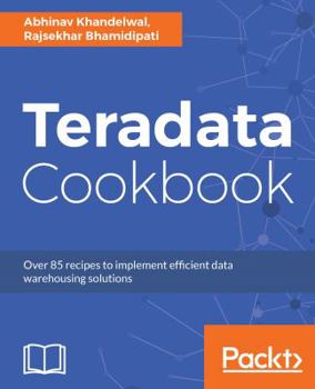 Paperback Teradata Cookbook Book