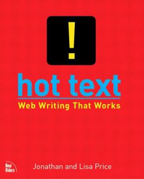 Paperback Hot Text Web Writing That Works Book