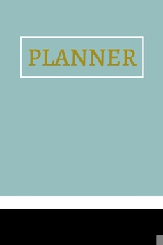 Paperback Planner: Weekly Monthly Planner - Take notes - 2020 Book