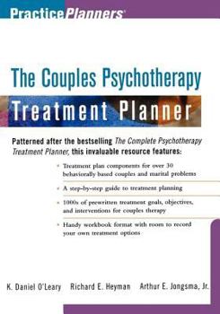 Paperback The Couples Psychotherapy Treatment Planner Book