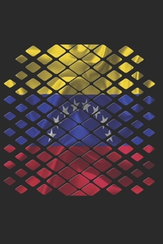 Paperback Venezuela Notebook: Venezuela Notebook - college book - diary - journal - booklet - memo - composition book - 120 sheets - Dot Grid paper Book