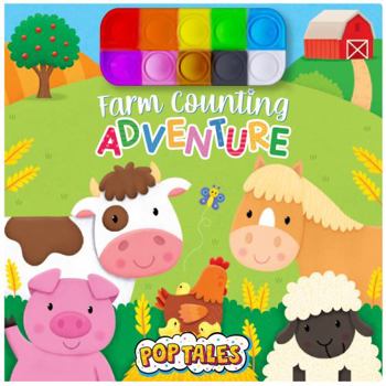 Board book Farm Counting Adventure - Children's Touch and Pop Board Book with Fidget Pop Toy Book