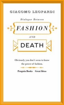 Paperback Great Ideas V Dialogue Between Fashion and Death Book