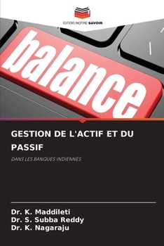 Paperback Gestion de l'Actif Et Du Passif [French] Book