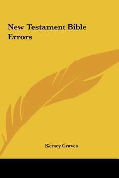 Hardcover New Testament Bible Errors Book