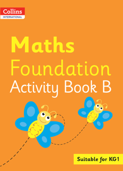 Paperback Collins International Foundation - Collins International Maths Foundation Activity Book B Book