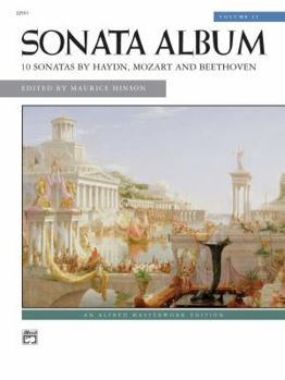 Plastic Comb Sonata Album, Vol 2: Comb Bound Book (Alfred Masterwork Edition) Book